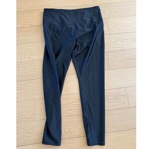 Athleta Leggings Black Shine Workout Leggings Black Leggings High Rise Leggings